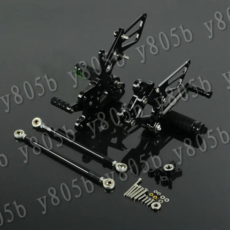 CNC заднее сиденье мотоцикла подножки подножка Set для HONDA CBR600RR 2003-2006 CBR 600RR F5 2003 2004 2005 2006