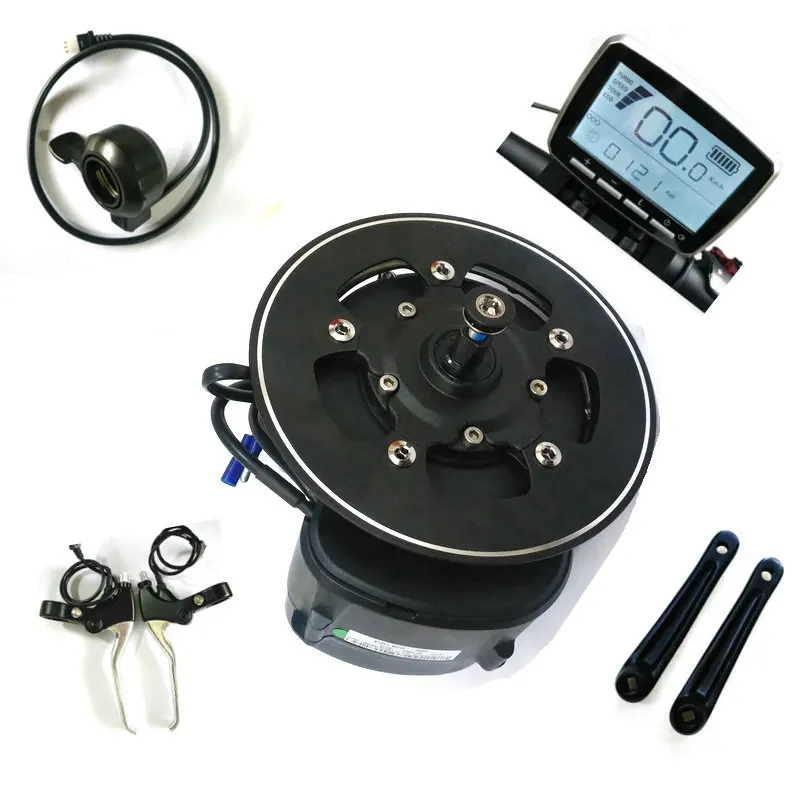Top FREE SHIPPING 52V 750w Tongsheng TSDZ2 ebike Kit Mid Motor,Torque Sensor Ebike Motor,Throttle/Brake/Front Light included 1