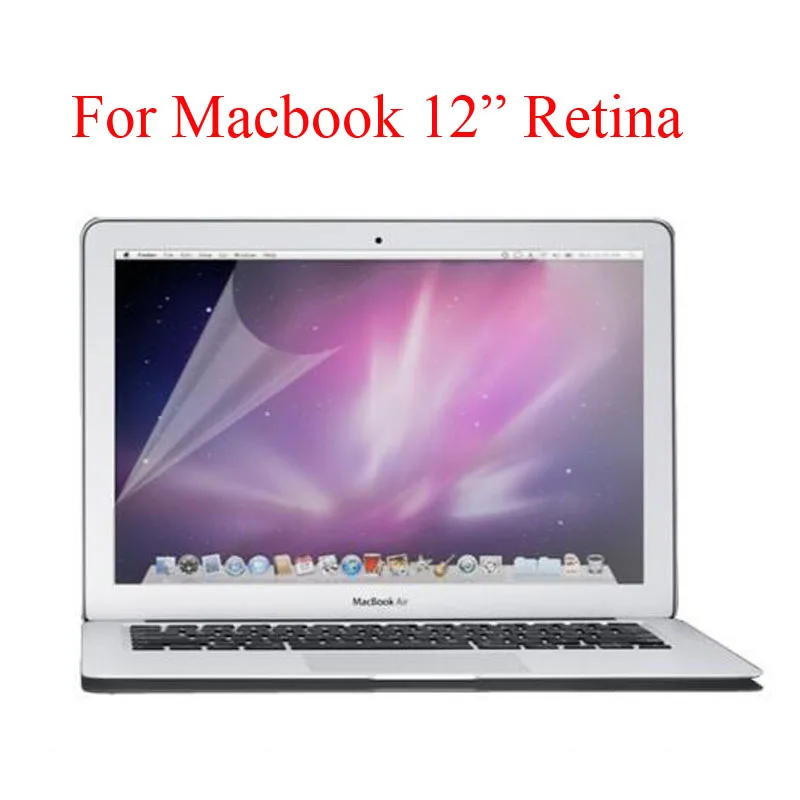 10 шт./лот Защитная пленка для экрана macbook Retina 12 &quotдля retina защитная высокого