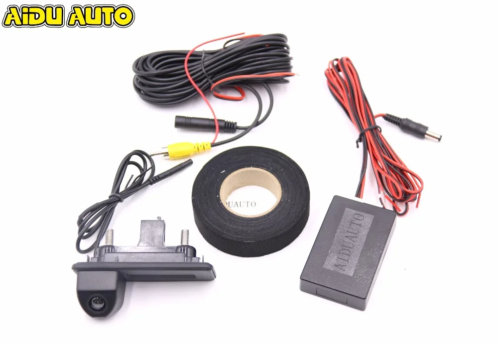 

RCD330 RCD330 PLUS 187A 187B car trunk handle reverse AV REAR VIEW CAMERA For Roomster Fabia Octavia Yeti superb