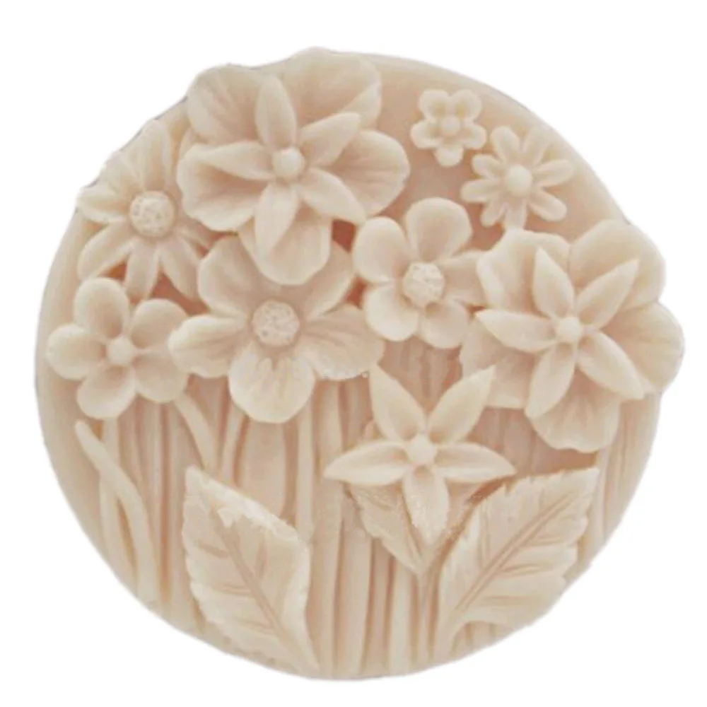 

Grainrain Soap Molds Silicone Soap Making Molds Craft Molds Resin Molds Flower Round