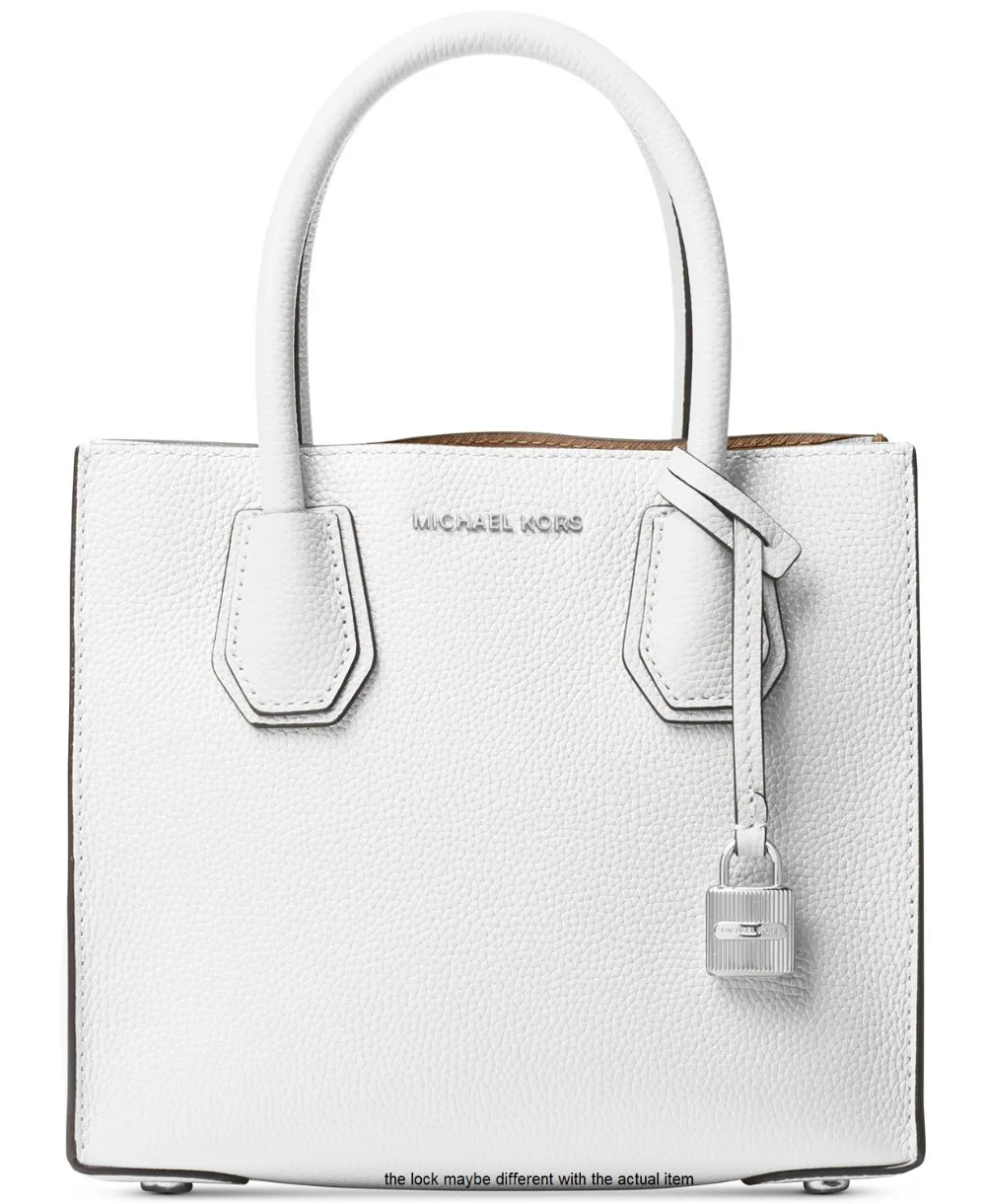 Michael Kors Mercer Pebble Leather Luxury Handbags For Women Bags Designer By Mk - Shoulder Bags - AliExpress