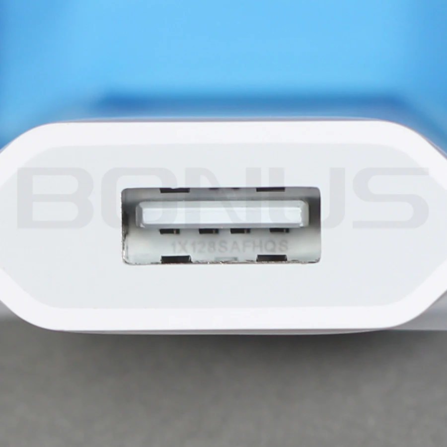 Высокое качество 27 г USB адаптер питания A1400 USB зарядное устройство ЕС вилка зарядное устройство для iPhone 10 шт./лот с коробкой