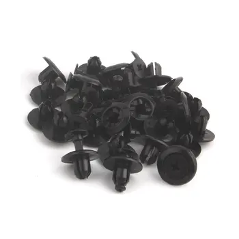 

50pcs Nylon Cowl Panel Luggage Compartment Retainer Clips Car Clip 90467-07146 For IS250 Avalon Camry Corolla Sequoia Tundra