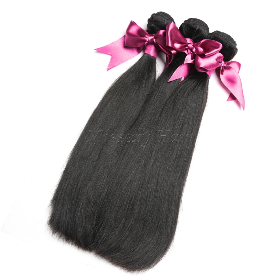 Real Nice Human Hair Weave Brazilian Straight Virgin Hair 8 28