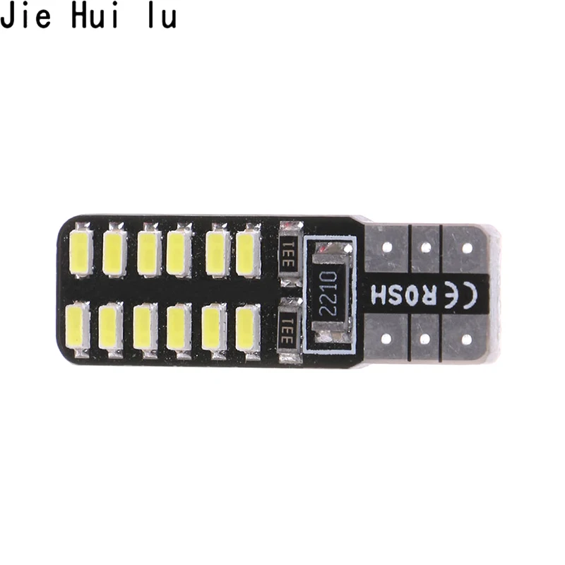 Светодиодсветильник лампа 100X T10 Canbus 3014 W5W 194 24 SMD без ошибок с клиновидным цоколем