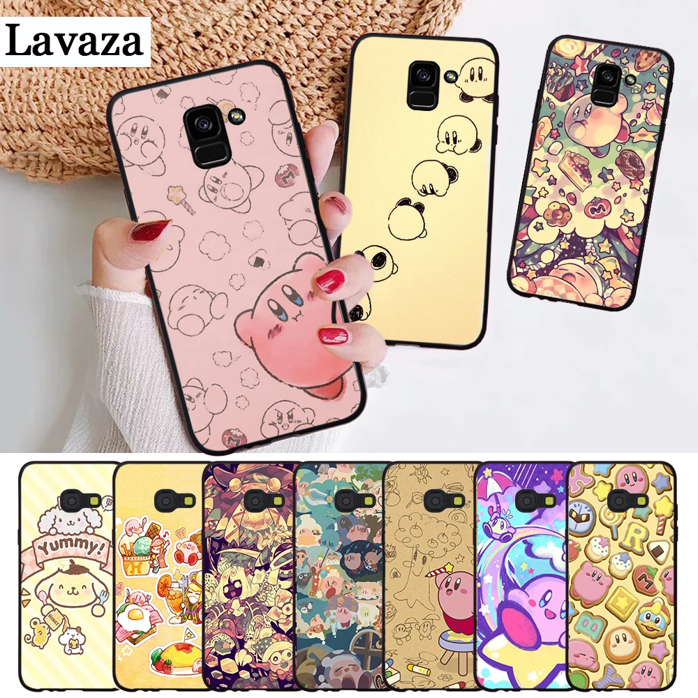 

Lavaza Game Kirby Series Silicone Case for Samsung A3 A5 2016 2017 A6 Plus 2018 A7 A8 A9 A10 A30 A40 A50 A70 J6