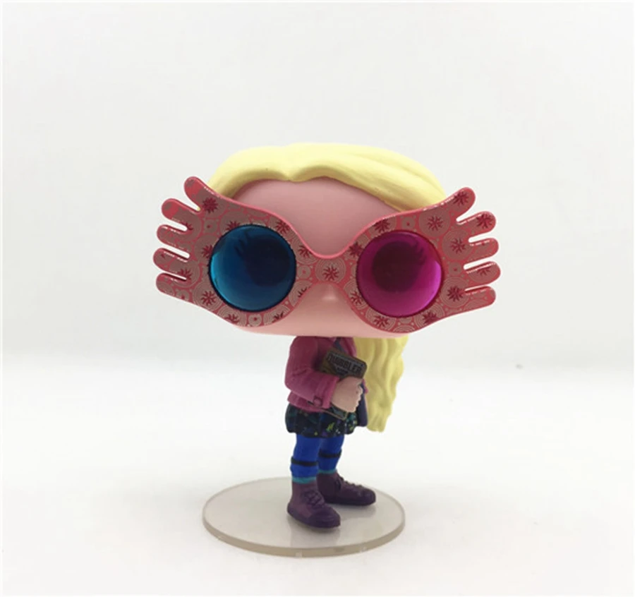 Tanie Funko POP harry Potter postać Luna Lovegood w okularach 10cm winylowa lalka kolekcja figurek zabawki modele z opakowanie detaliczne