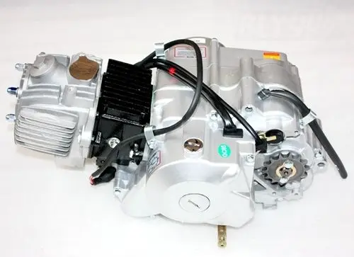 125cc Kick Электрический старт полу Авто 4 шестерни двигатель яма Кроссовый