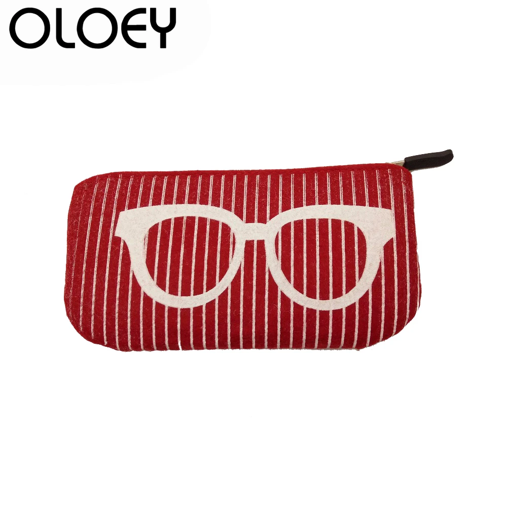 OLOEY 2018 высококлассная войлочная ткань Чехол для очков High End тканевые очки Рамка