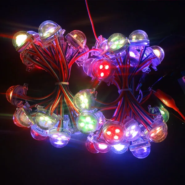 Пиксельный светодиодный модуль WS2811 20 шт. 3 светодиода rgb clearcover 12 В постоянного