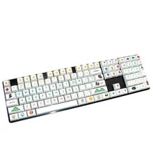 DHL SA 108 pbt сублимации колпачки для Игры Механическая клавиатура