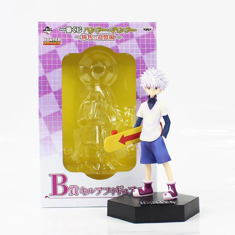 Игрушечные фигурки Hunter X игрушечные куклы из аниме Freecss Killua Zoldyck Коллекционная