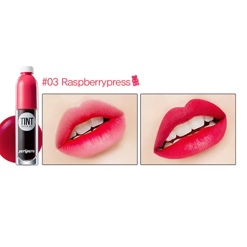 PERIPERA Colorfit ТИНТ гель для воды 7 цветов водонепроницаемый жидкая помада
