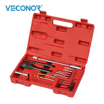 

16 Pcs Damaged Glow Plug Removal Remover Thread Repair Hand Tools Set Kit