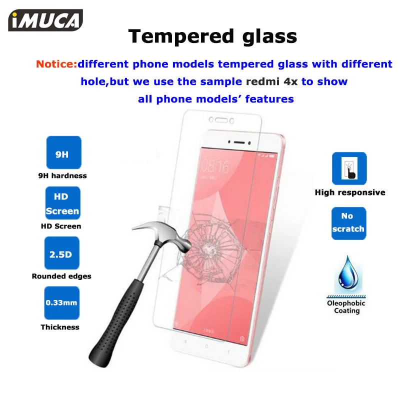 IMUCA чехол для meizu m3 note Премиум Закаленное стекло пленка 5 дюймов экран Защитные