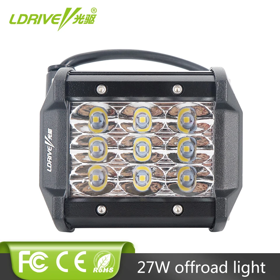 LDRIVE 4 дюймовый 27В светодиодный рабочий светильник бар для мотоцикла трактор