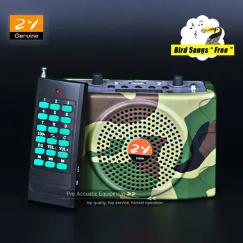 

38W Camouflage Digital Bird Sound Caller Game Decoy Amplifier With Wireless Remote Control Speaker Megaphone 888PCS Bird Sounds