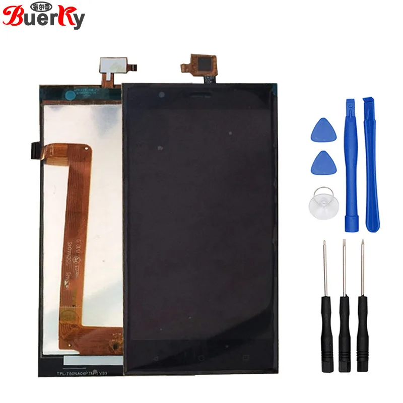 BKparts Tested For Highscreen Boost 3 pro Boost3 boost 3 se LCD Display Touch Screen Glass Digitiz Complete Assembly Replacement