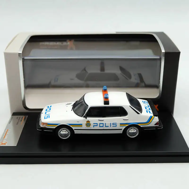 

Premium X 1:43 Resin SAAB 900i Swedish Police 1987 PRD450 Models Car Limited Edition auto Collection