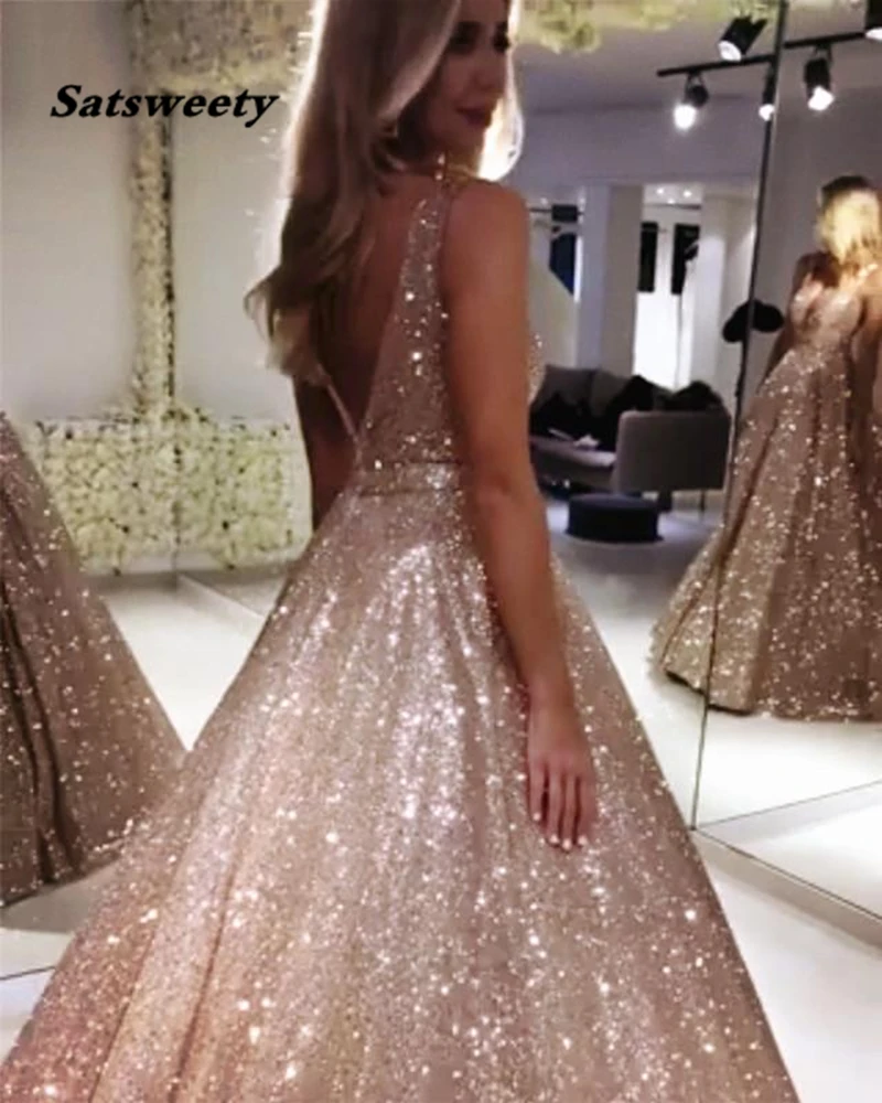 Satsweety Vestidos de Graduacion платье с открытыми плечами бальное платье платья для выпускного вечера бисер кружево Аппликация robe de bal longue