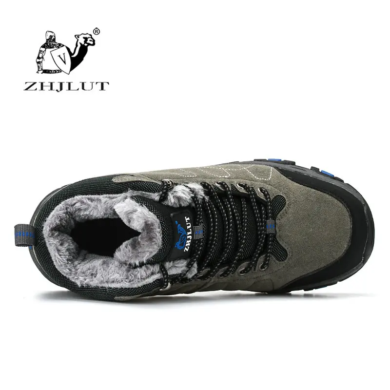 ZHJLUT водонепроницаемые походные ботинки противоскользящие мужские походные треккинговые ботинки дышащие альпинистские ботинки мужские кроссовки размер 36~ 44