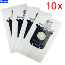 10 pcs lot Vacuum Cleaner Bags Dust Bag Filter Bag for FC8202 FC8312 FC8390 FC8406 FC9000