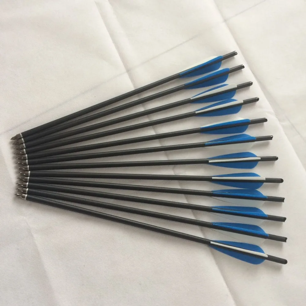 Free shipping Archery hunting Carbon fiber cross bow Bolt 17" hunting