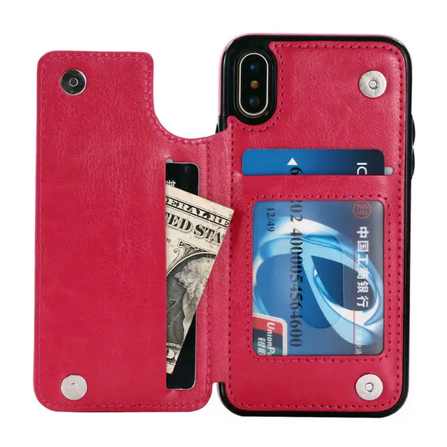 iPhone Leather Flip Case  4