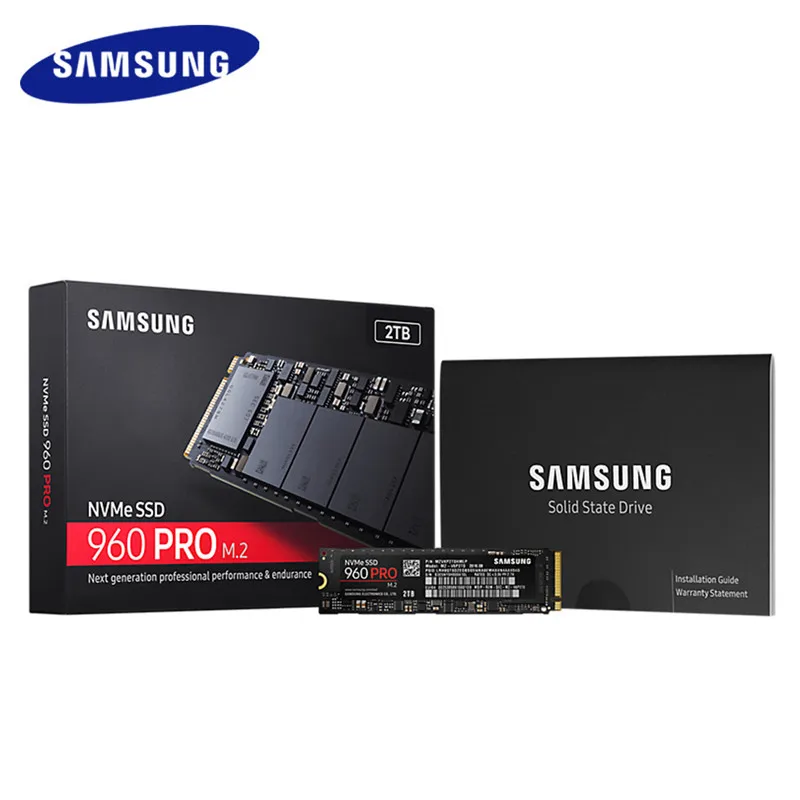 Acheter Samsung Interne SSD 960 PRO 512 GB 1 TB 2 TO Interne Disques SSD PCIe 3.0x4 NVMe 1.2 Disque Dur pour Ordinateur portable