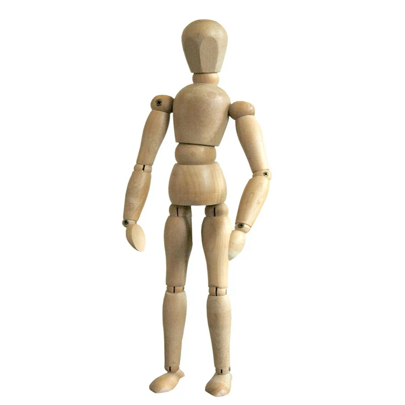 

Wooden Man 12 inch Original Design Wooden Puppet