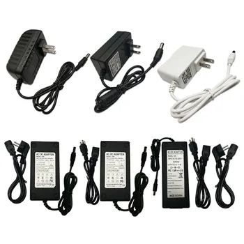 

1pcs 100-240V AC to DC 12V Power Adapter Supply Charger adapter 12V 1A 2A 3A 5A 8A EU US Plug 5.5mm x 2.5mm DC Plug