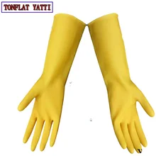 2018 NEW 10 pairs/lot Latex Gloves Waterproof Thick Rubber Gloves For Working Cleaning Anti-Acid & Alkali Anti-corrosion