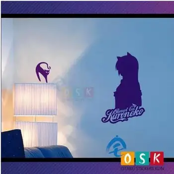 

kuroneko Ore no Imouto ga Konna ni Kawaii wake ga Nai Portable Vinyl Wall Sticker Decal Decor Anime Car Sticker