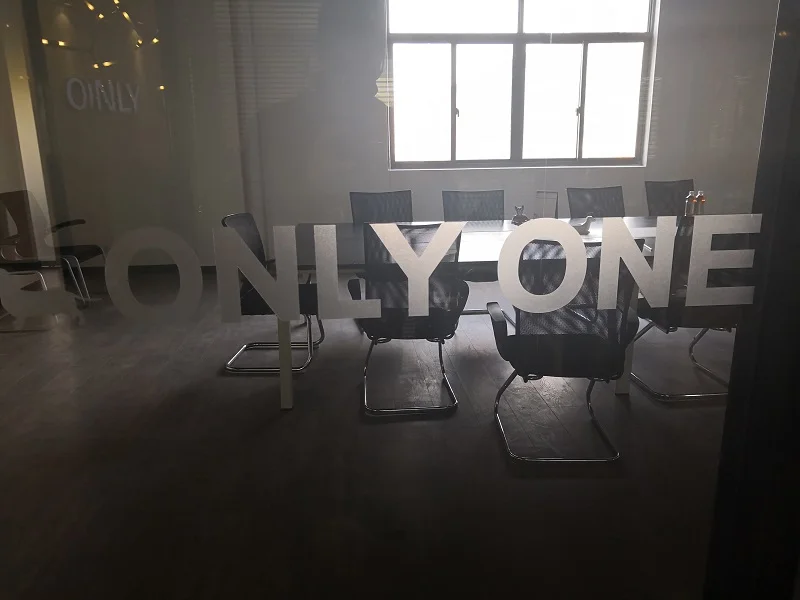 Us 13 35 11 Off Customized Office Logo Company Name Window Films Opaque Frosted Color Printing Glass Decoration Advertisement Words Glass Sticke In