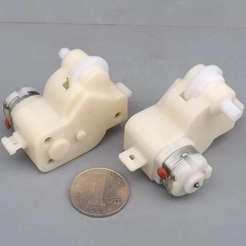 

1 Pair 130 Gear Motor DC 6V Micro Gear Motor Speed Reductor for DIY Toy Car Tank Smart Robot Model 100rpm Reduction Ratio 1:72