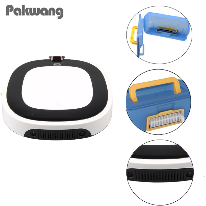 2018 PAKWANG D5501 Vacuum Cleaner Double Cleaning Modes,Auto recharge,75 Minutes Working Time 1800MAH Battery