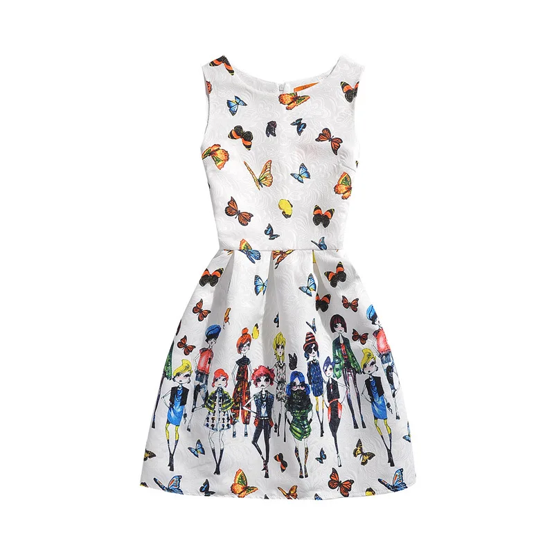 Amuybeen/коллекция года, свадебное летнее платье сарафан для девочек, детская одежда праздничные Платья с цветочным рисунком для маленьких девочек-подростков возрастом 9, 10, 12 лет, 01 - Цвет: A00117
