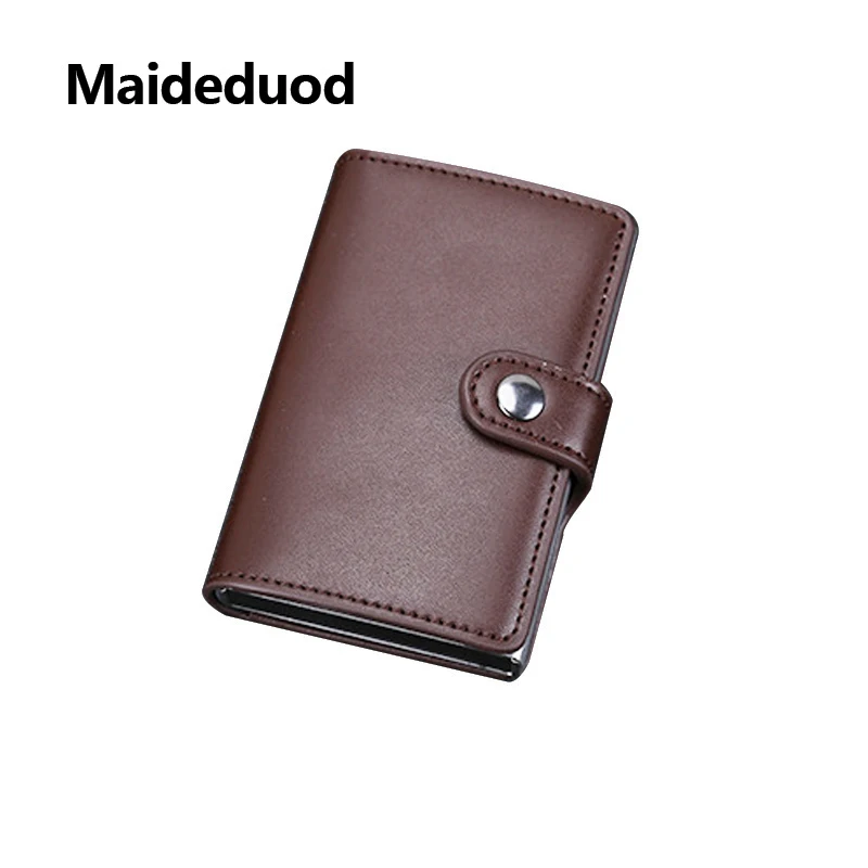 

2018 New women and men Drawing type Antitheft Card Holder Rfid Aluminium Credit Card Holder With Rfid Blockinng Mini wallet