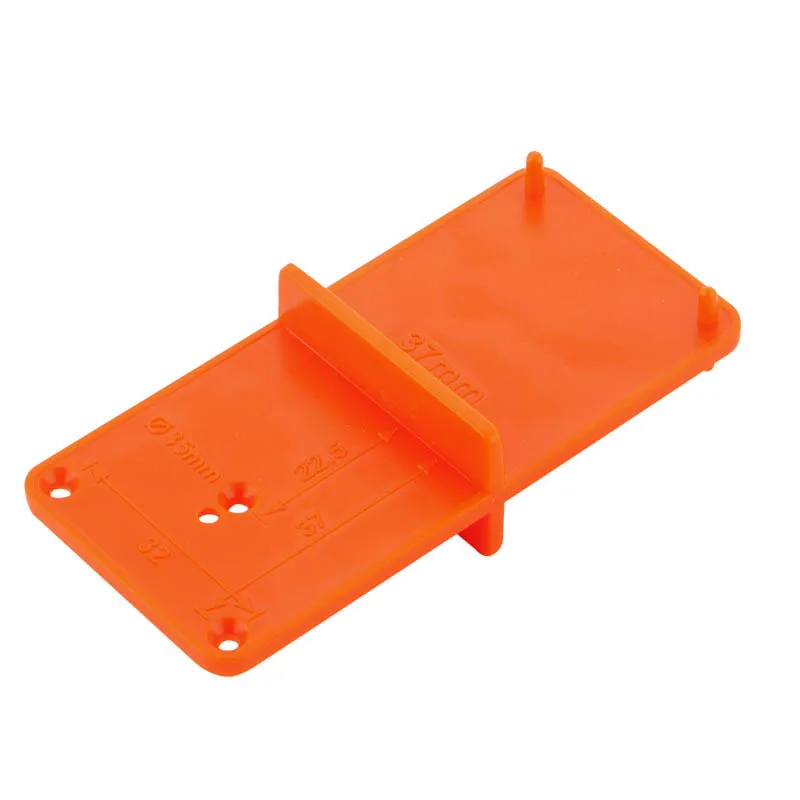 High Quality 35mm 40mm Hinge Hole Drilling Guide Locator Hole Opener template Door Cabinets DIY Tool For Woodworking tool