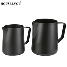 Кувшин из нержавеющей стали с антипригарным покрытием, кувшин для вспенивания молока, кувшин для кофе эспрессо, кувшин для кофе бариста, кувшин для латте, кувшин для молока