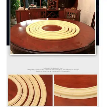 16IN/40CM Strong ABS Plastic Anti Slip Universal Rotary Lazy Susan Turntable Bearing Larizonay Susan for Dining Round Table 1pc 24 inches 58cm big aluminium alloy swivel plate for kitchen furniture lazy susan turntable dining table