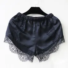 Summer Hot 2017 Fashion Black/White Free Size Women Girl Elastic Crotches Casual Soft Shorts High Waist Lace Short Pants Femme 0
