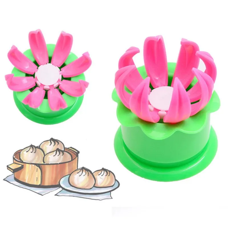 

Hot Sale Plastic Bun Pie Modelling Tools Creative Kitchen Gadget Magic Manual Pack Machine Fantastic Mold Cooking Accessories