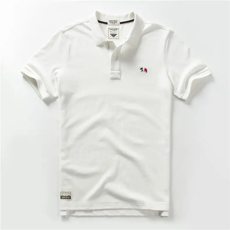 Brand New Polo Shirt Men Summer Dress Cotton Short Hot Sale Golf Male Polo Shirts Boy Plus Size High Quality Clothing Top & Tees 06