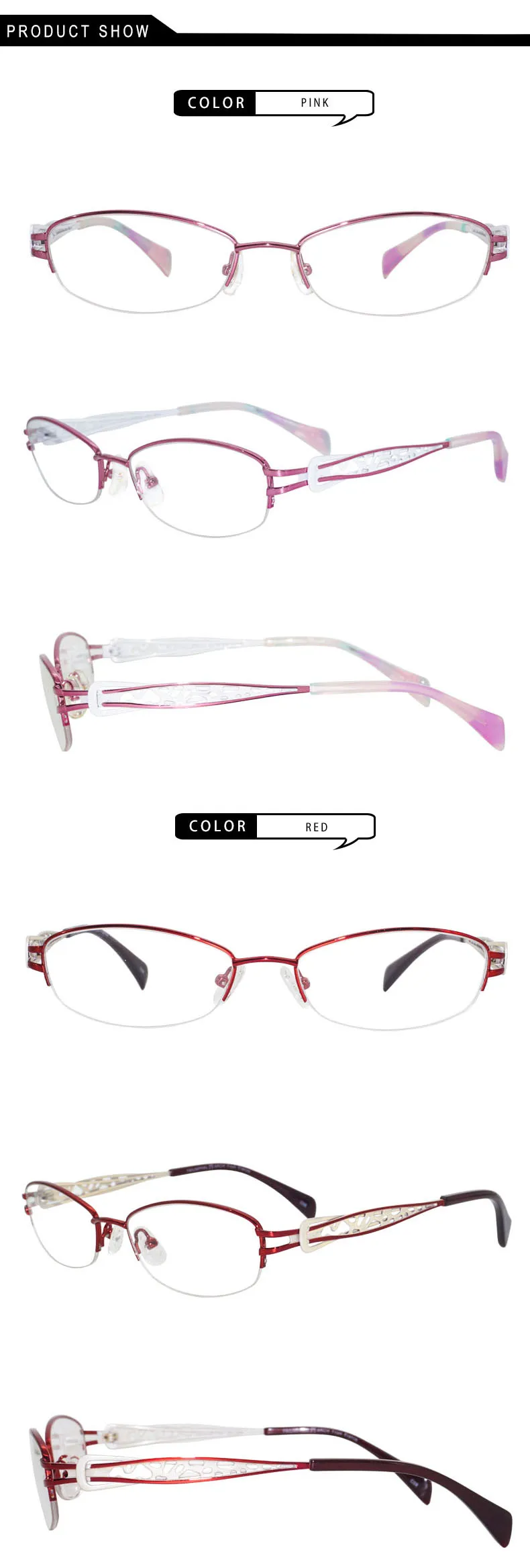 Ретро роскошные женские очки, оправа, прозрачные линзы, Oculos, сплав, женские очки, цветочные оптические оправы, винтажные женские очки
