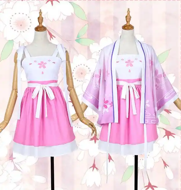 Anime game Arena of Valor: 5v5 Arena Game cosplay Xiao Qiao Japanese sweet  Hanfu Halloween cute pink kimono cosplay costume|kimono cosplay|cosplay  costumecosplay kimono - AliExpress