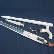 Копия старой белой трость скрипки-скрипка Pochette Canne