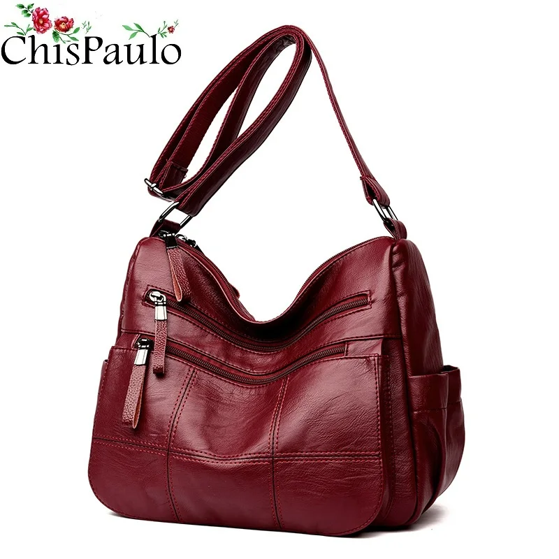 

Genuine Leather Bags For Women 2018 Fashion Women's Handbags Female Messenger Bags Casual crossbody Ladies Shoulder Bags N404