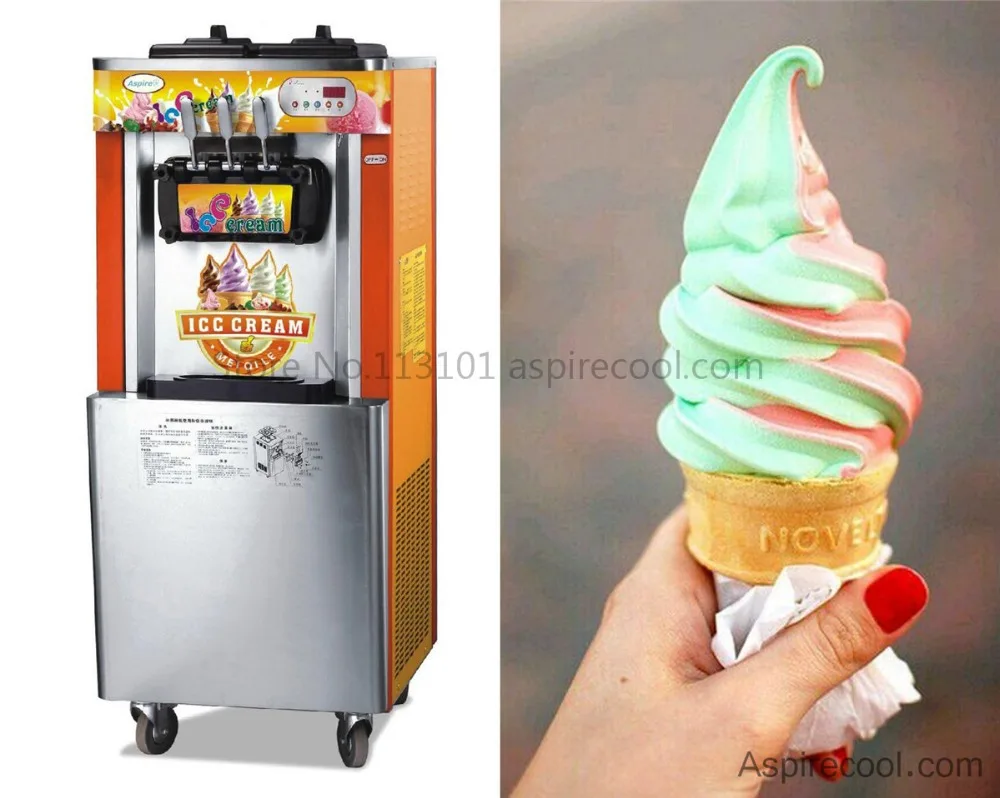 Smart Soft Serve Ice Crean Maker for Ice Cream Business Ice Cream